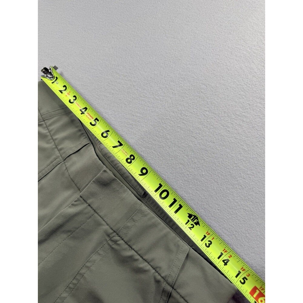 Athleta Tribeca Utility Crop Pants Womens 4 Laurel Olive High Rise - Picture 13 of 16